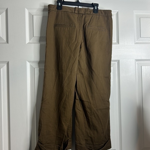 Massimo Dutti Brown Crop Pants 30 - Picture 6 of 10